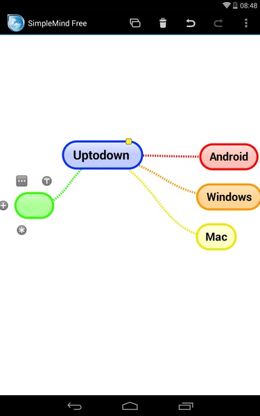 SimpleMind Free mind mapping ภาพหน้าจอ 1