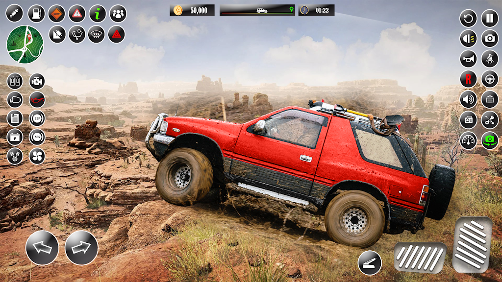 Offroad Xtreme 4X4 Jeep Driver ภาพหน้าจอ 1