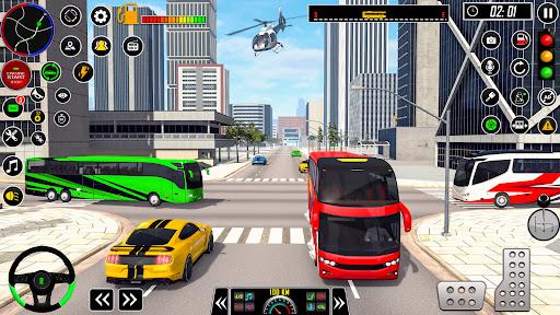 Grand City Racing Bus Sim 3D স্ক্রিনশট 1