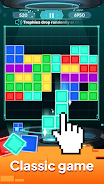 Block Puzzle Space ဖန်သားပြင်ဓာတ်ပုံ 0