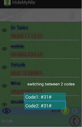 Hide My phone number ภาพหน้าจอ 2