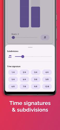 Easy Metronome Capture d'écran 3