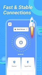 Fast VPN: Stable & Secure Ảnh chụp màn hình 3