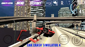 Car Crash Simulator 4 स्क्रीनशॉट 1