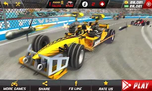 Formula Car Crash Racing Tangkapan skrin 0