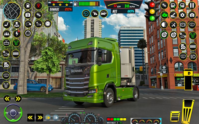 Cargo Truck Driving Game 2024 स्क्रीनशॉट 3