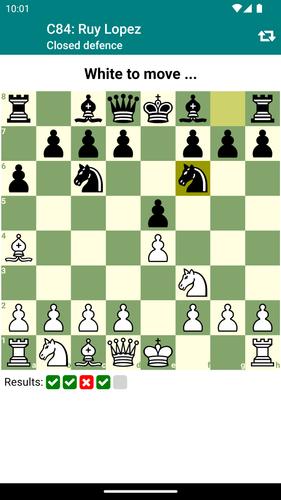 Chess Opener Lite Captura de tela 1