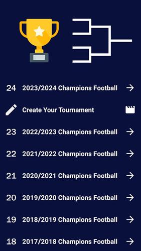 Champions Football Calculator 스크린샷 0