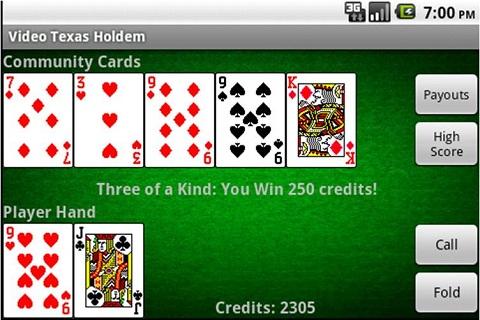Video Texas Holdem Poker应用截图第1张