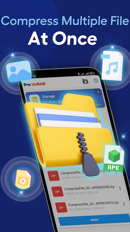Pro 7-Zip, Unzip Rar Extractor Ekran Görüntüsü 3
