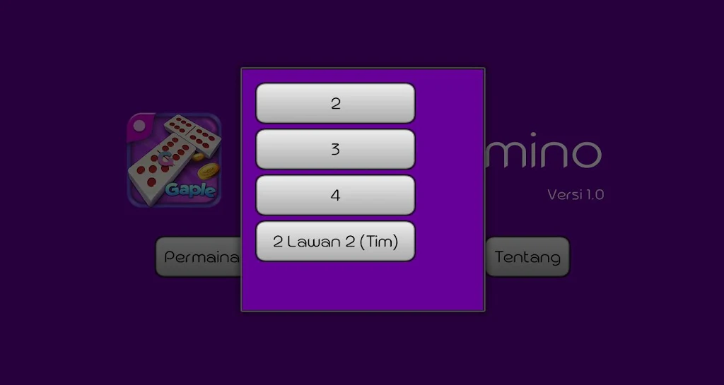 Gaple Master Domino Online Captura de tela 2
