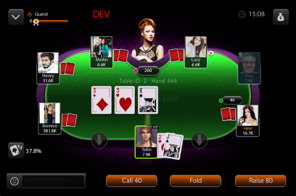 Poker ON - Texas Holdem Ảnh chụp màn hình 1