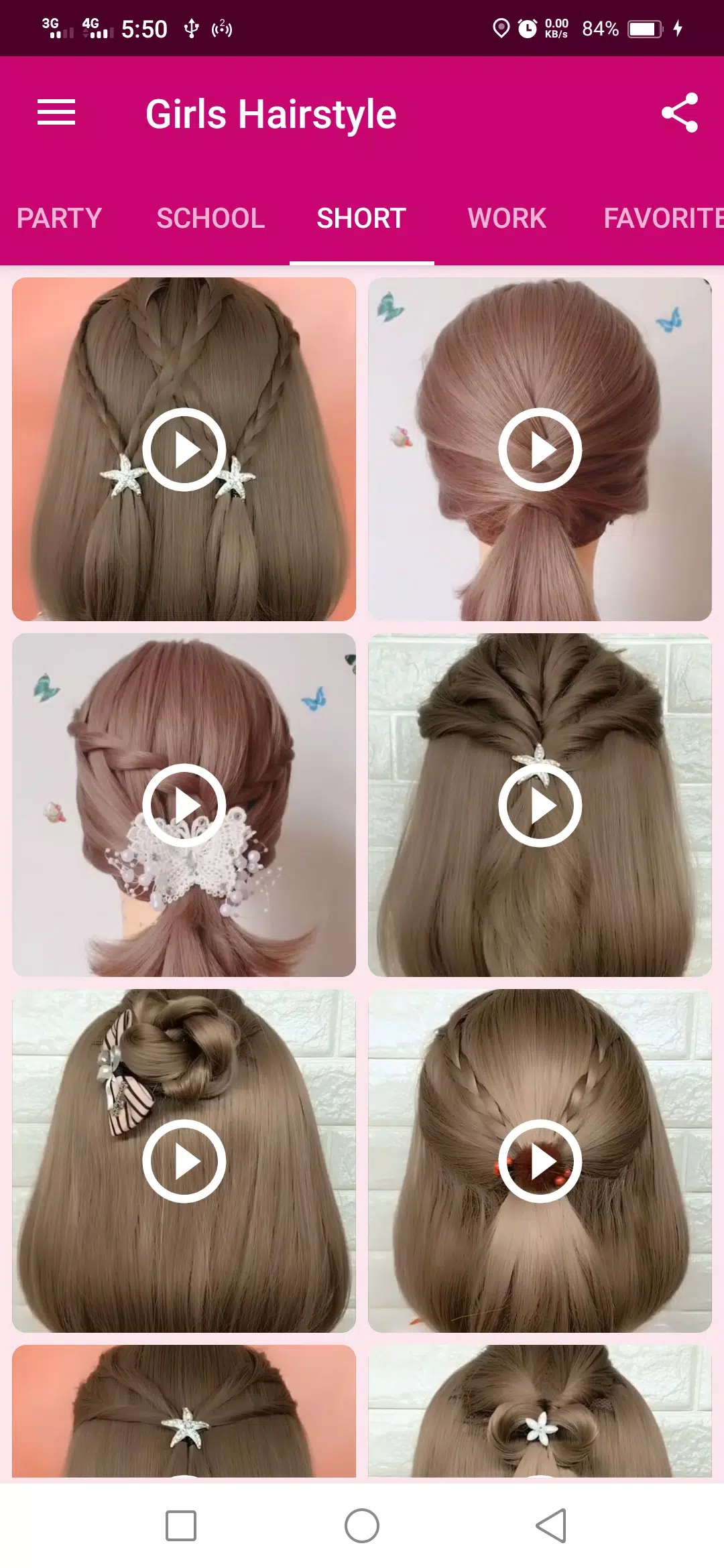 Girls Hairstyle スクリーンショット 3