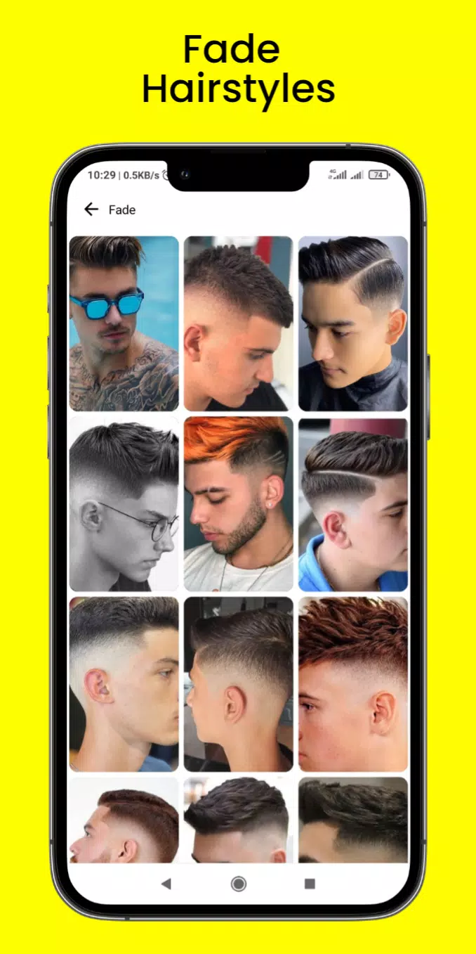 Schermata Mens Latest Hairstyles 2023 0