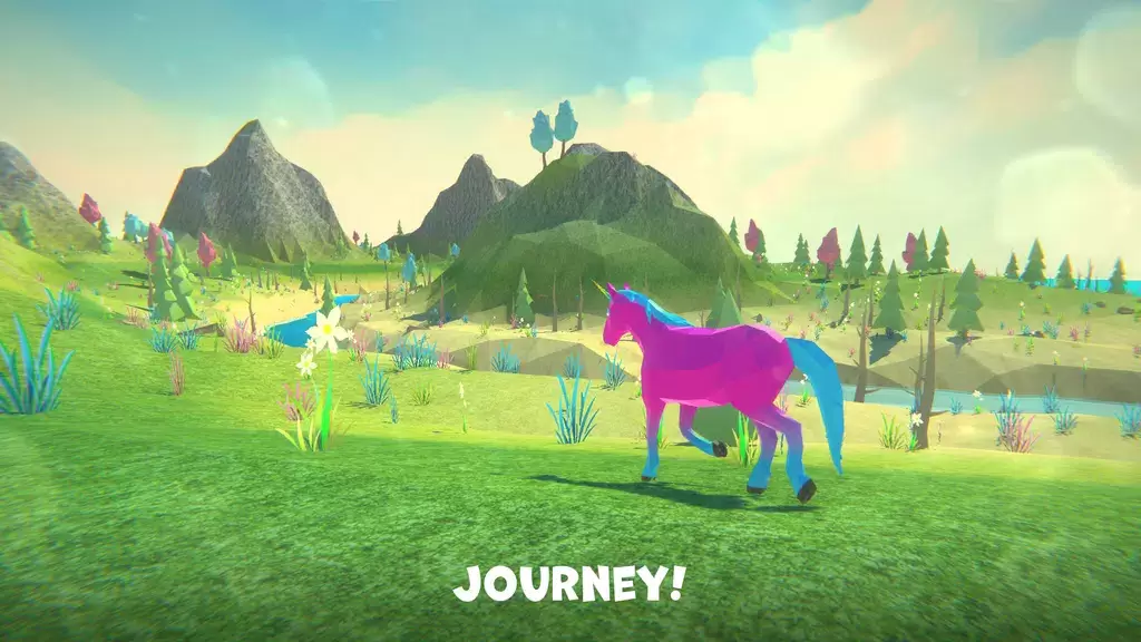 Unicorn Family Simulator Tangkapan skrin 1