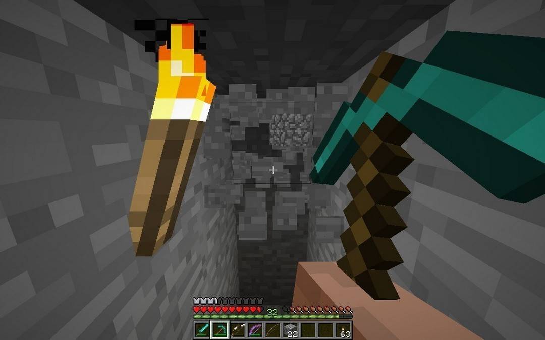 Minecraft钻石工具组