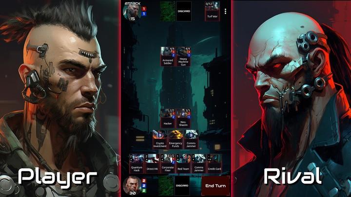 Cybercards - Card Roguelike ภาพหน้าจอ 1