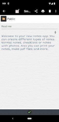 Smart Notes App ภาพหน้าจอ 1