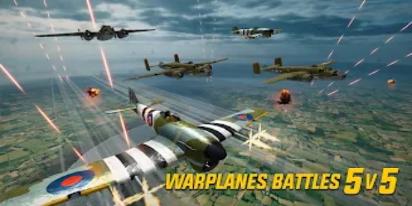 Wings of Heroes: plane games Screenshot 1