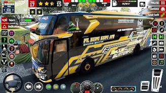 American Bus Game Simulator 3D 螢幕截圖 1