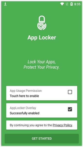 App Locker Tangkapan skrin 0