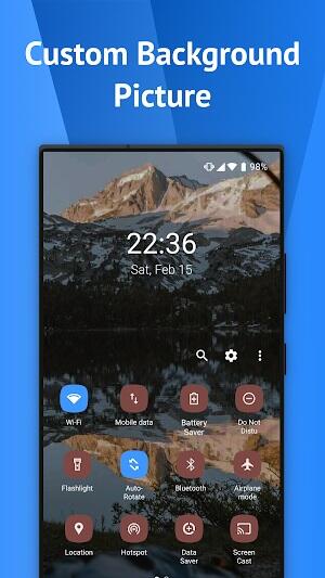 One Shade: Custom Notification Capture d'écran 3