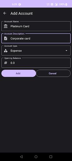 Expense Tracker Скриншот 3