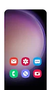 Schermata Galaxy S23 Theme/Icon Pack 0