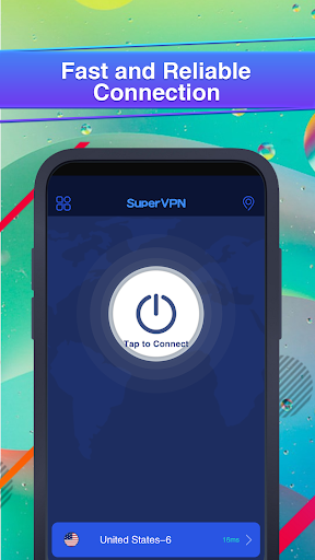 Super VPN - Stable & Fast VPN ဖန်သားပြင်ဓာတ်ပုံ 0