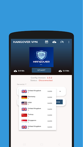 HANGOVER VPN Ekran Görüntüsü 0