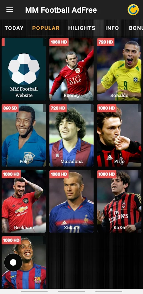 MM Football Blue应用截图第3张