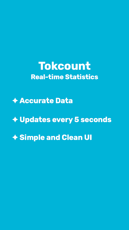 TokCount - TikTok Live Counter ဖန်သားပြင်ဓာတ်ပုံ 0