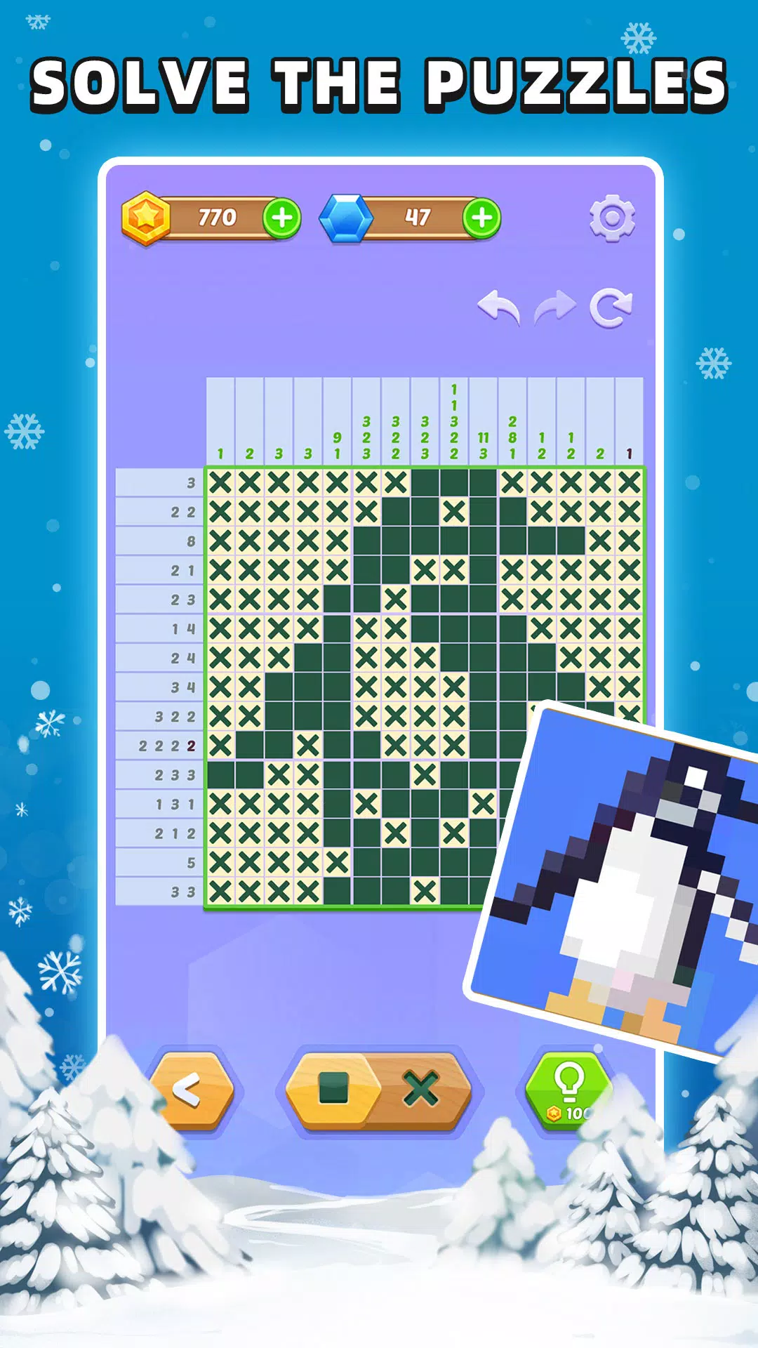 Nonogram Jigsaw - Color Pixel Schermafbeelding 2