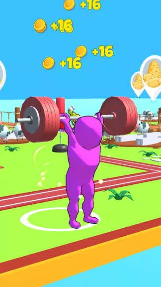 Muscle Land - Lifting Weight Screenshot 1