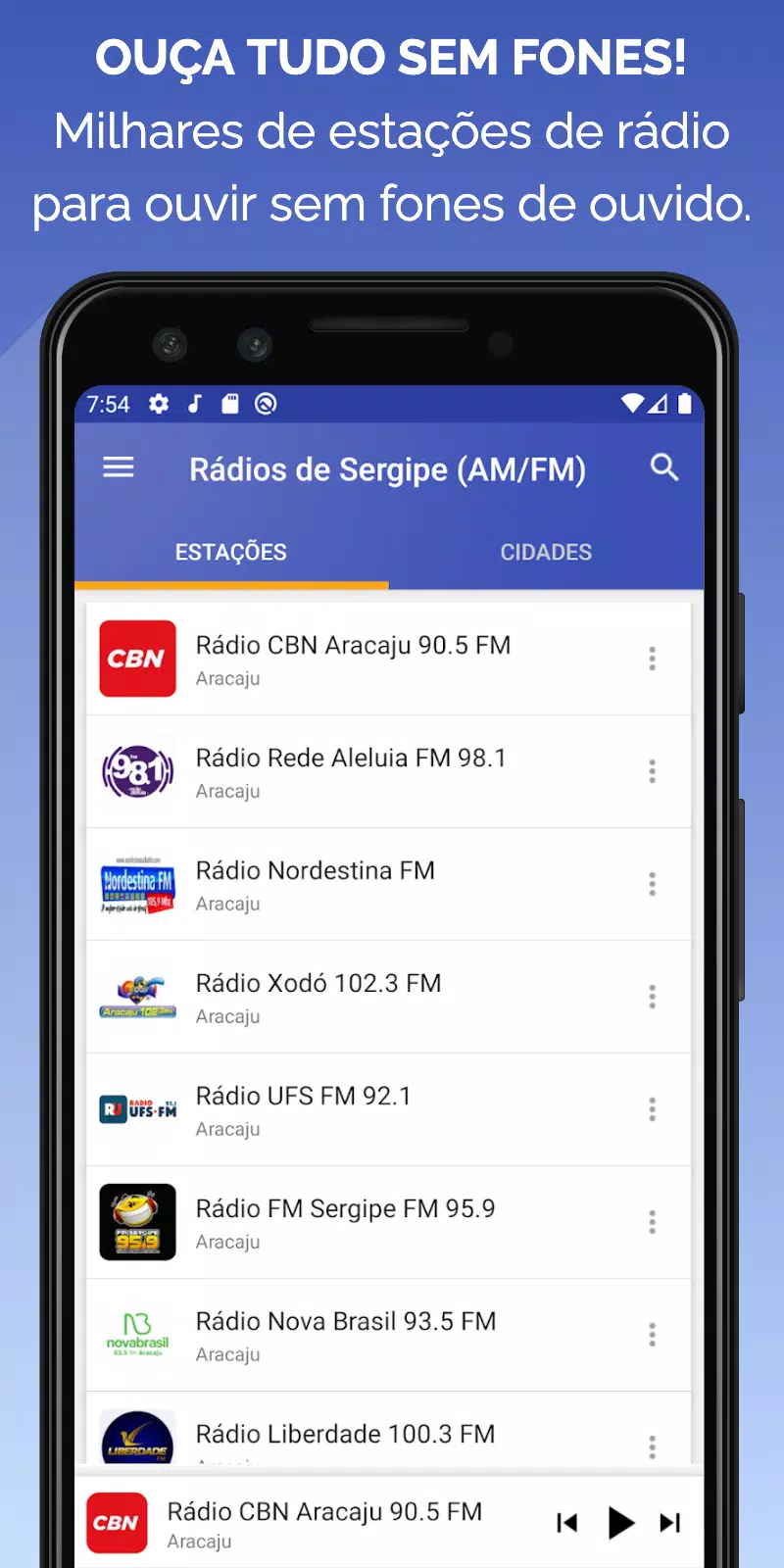 Rádios de Sergipe (AM/FM) 螢幕截圖 0