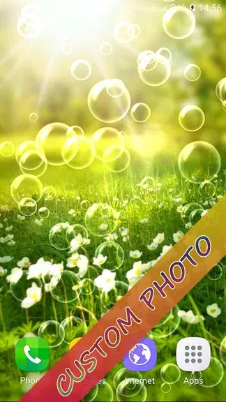Bubble Live Wallpaper 螢幕截圖 0