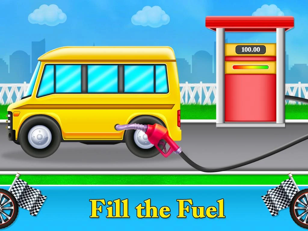 Auto car wash garage game Zrzut ekranu 3