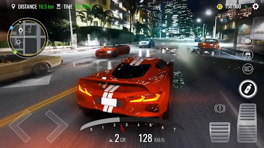 Car Driving Traffic Simulator スクリーンショット 0