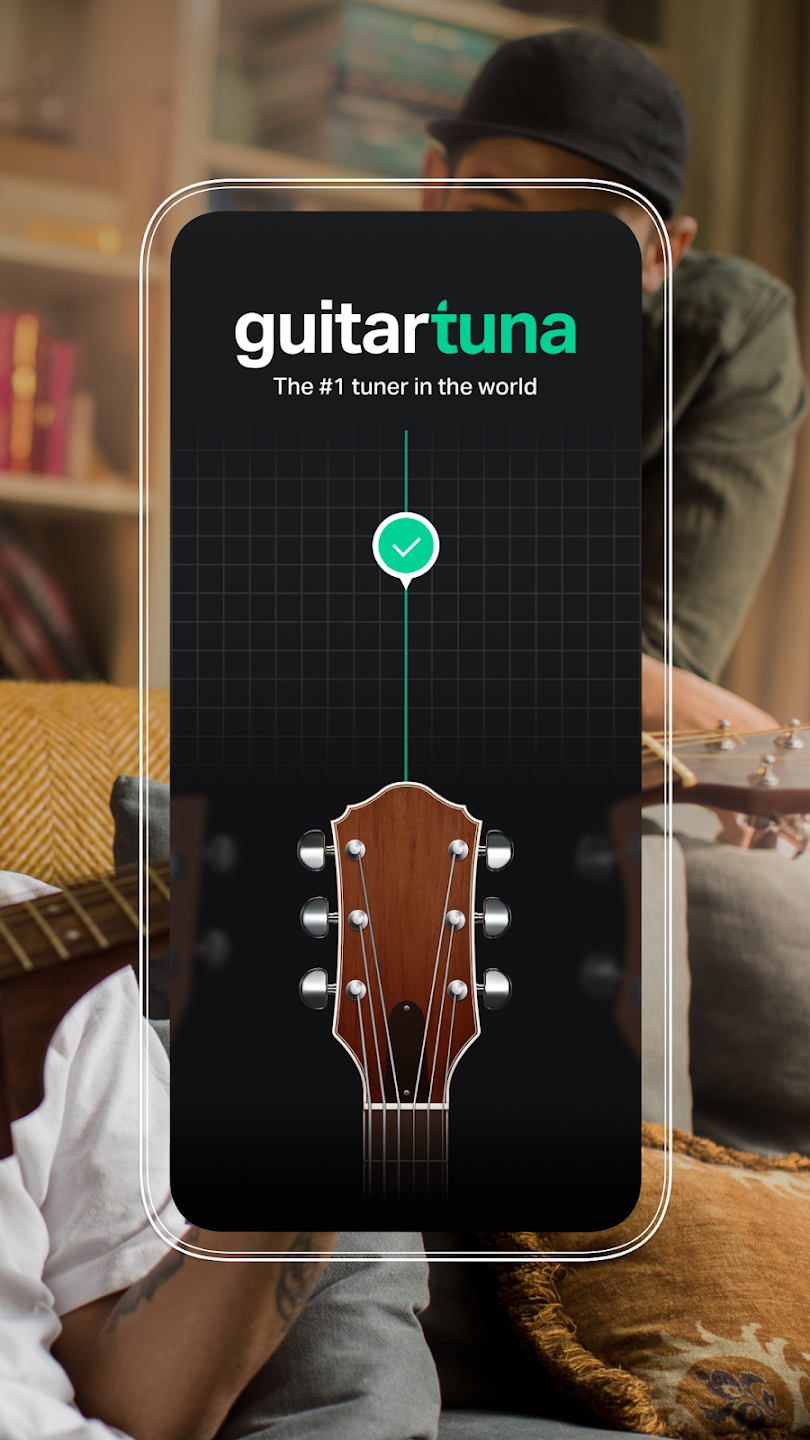 Guitar Tuner Free - GuitarTuna Ảnh chụp màn hình 1