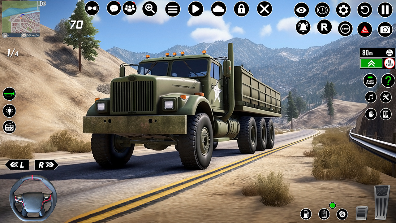 Army Cargo Driver - Truck Game Tangkapan skrin 3