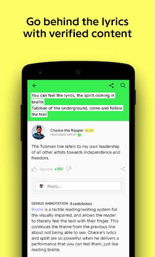 Genius — Song Lyrics Finder Ảnh chụp màn hình 3