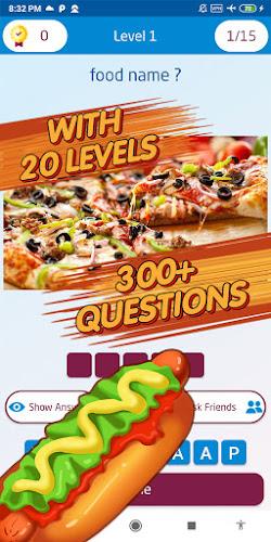 Guess food games Ảnh chụp màn hình 2