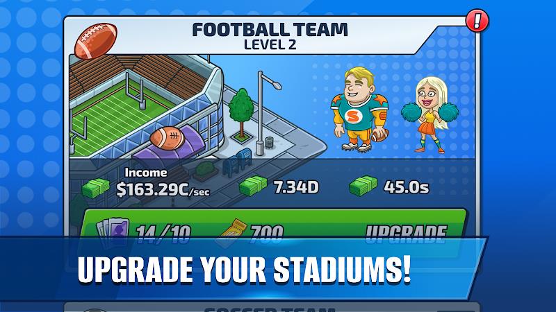 Sports Playoff Idle Tycoon 스크린샷 2