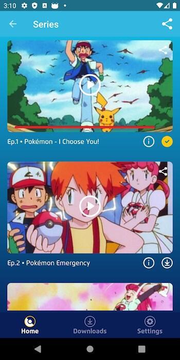 Pokemon TV Tangkapan skrin 1