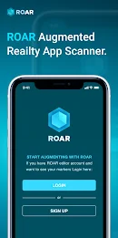 ROAR Augmented Reality App Captura de pantalla 1