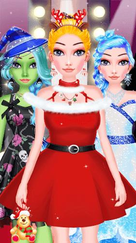 Christmas Dress Up Game Ảnh chụp màn hình 0