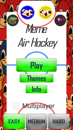 Meme Air Hockey Ảnh chụp màn hình 0