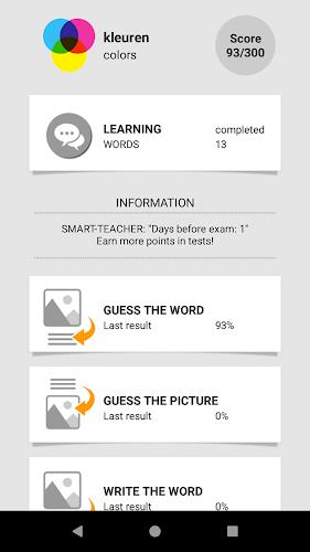 Learn Dutch words (Nederlands) Capture d'écran 1