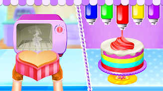 Sweet Cake Maker Cake Game Ekran Görüntüsü 0