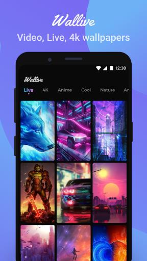 Wallive - Live Wallpaper 4K/HD Captura de tela 2